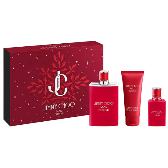 JIMMY CHOO GIFT/SET JIMMY CHOO EXTREME 3 PCS, : 3.4 EDP + 1.0 EDP + 3.4 S.GEL FOR MEN. DESIGNER:JIMMY CHO By JIMMY CHOO For MEN (Fragrance)