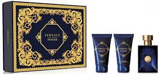 VERSACE GIFT/SET DYLAN BLUE 3 PCS. 3PC SET: 1. By VERSACE For MEN (Fragrance)