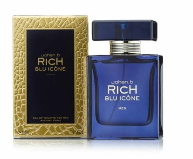 JOHAN B RICH BLU ICONE BY JOHAN B By JOHAN B For MEN (Fragrance)
