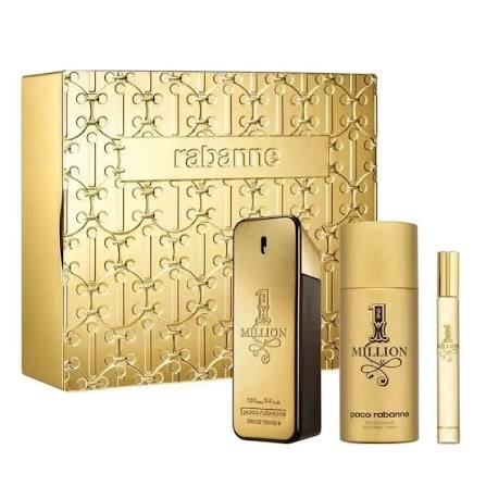  GIFT/SET 1 MILLION 3PCS 5. D By For (Fragrance)