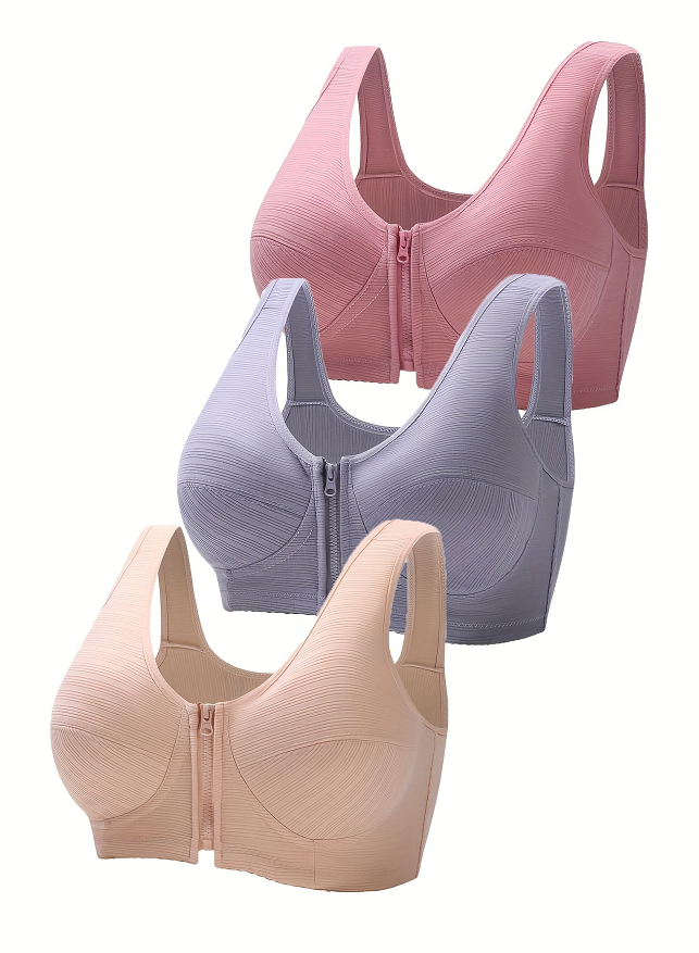  Ladies Underwired Vest Style New Plus Size Bra