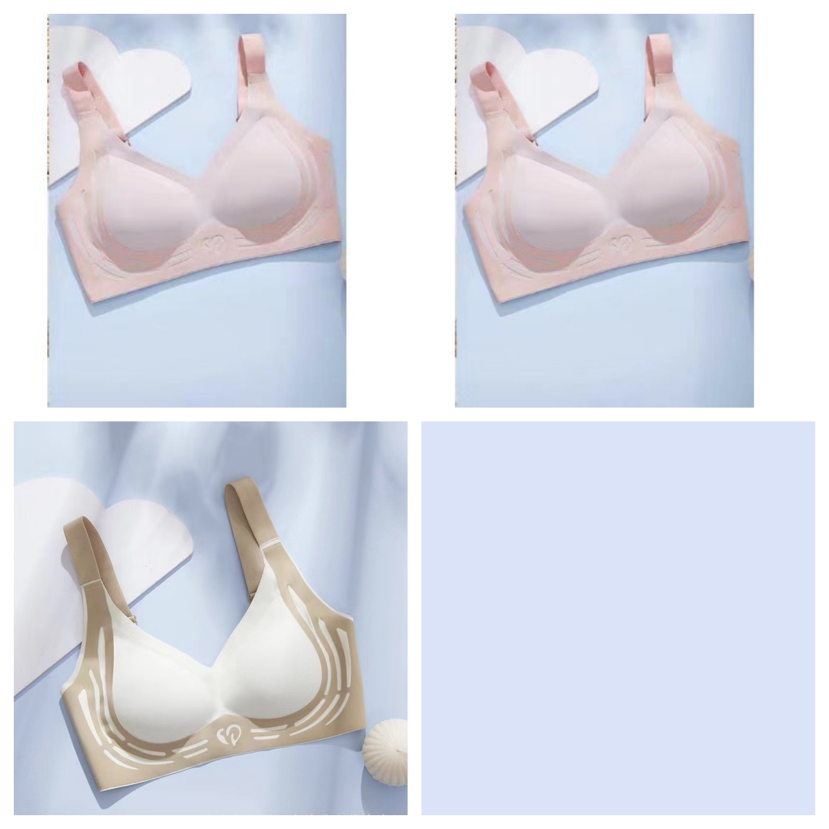  Plus-size Sports Bra With Soft Support Adjustment