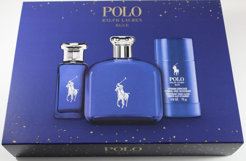 RALPH LAUREN. RALPH LAUREN POLO BLUE 3PC SET: 4.2 EDT SPRAY, By RALPH LAUREN. For MEN (Fragrance)