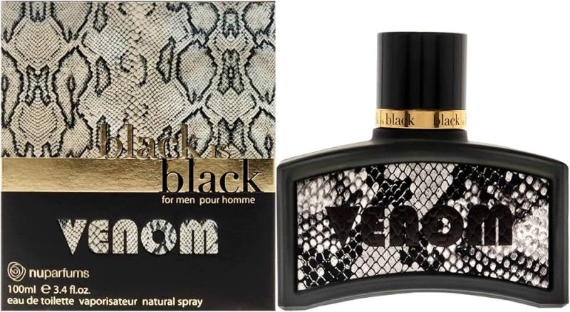 Men Perfume BLACK IS BLACK VENOM BY UNKNOWN By Men Perfume For Men (Fragrance)