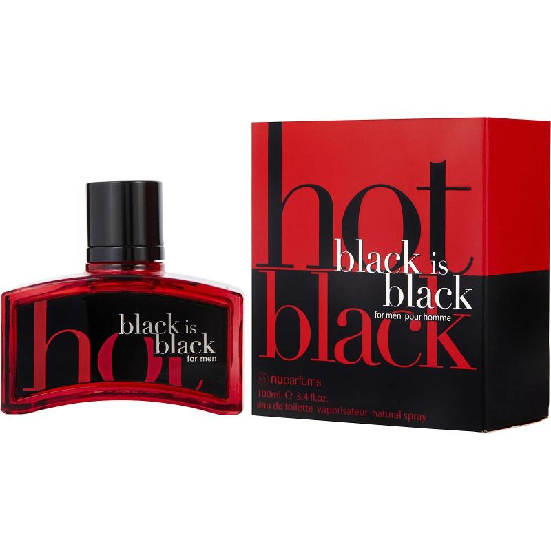 UNKNOWN BLACK IS BLACK HOT BLACK By UNKNOWN For MEN (Fragrance)