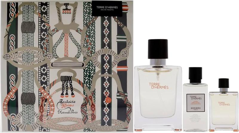 HERMES GIFT/SET TERRE D(HERMES 3 PCS. 3. By HERMES For MEN (Fragrance)