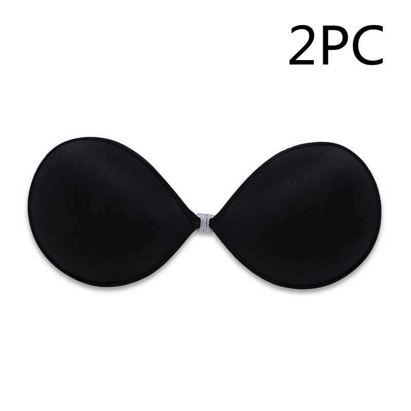 Breathable Seamless Push Up Strapless Invisible One Piece Silicone Bra