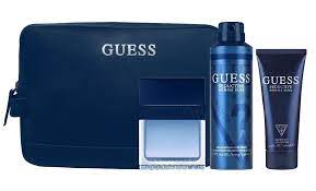 GUESS GUESS SEDUCTIVE HOMME BLUE 4PC SET: 4PC By For SP,60 (Fragrance)