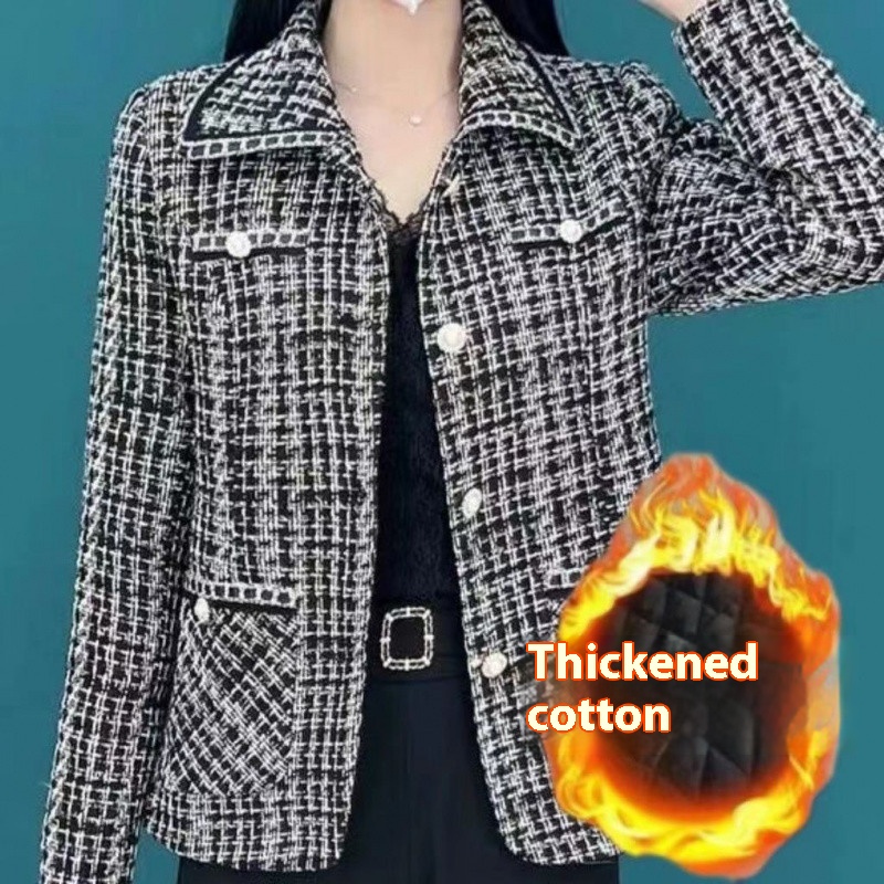  High-end All-match Temperament Western Style Oversized Short Women's Coat