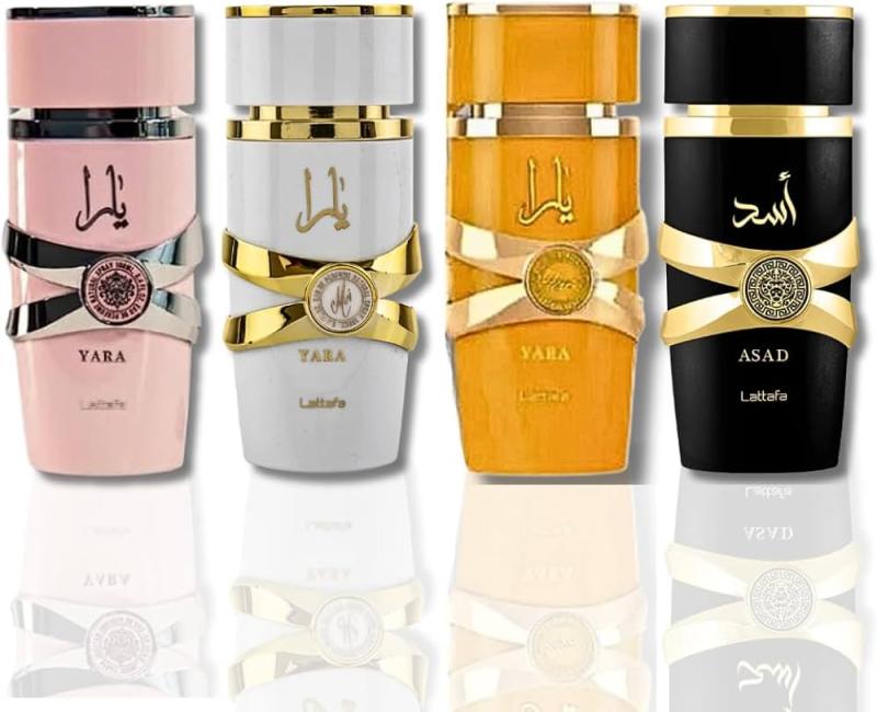 LATTAFA GIFT/SET LATTAFA 4 PIECE (YARA FOR WOMEN + YARA MOI FOR WOMEN + YARA TOUS FOR WOMEN + ASAD FOR MEN) 3. By LATTAFA For Women (Fragrance)