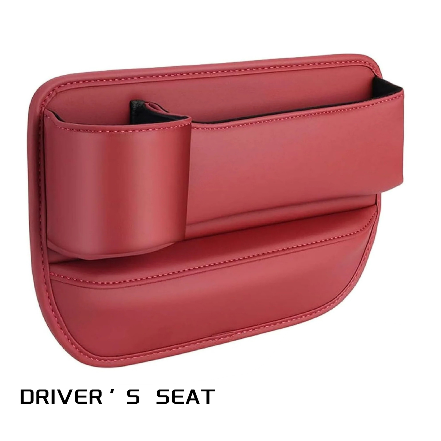  Car Seat Storage, New Upgraded Car Seat Storage Box With Cup Holder, Seat Gap Storage Box, Cup Holder Gap Bag For Car, Adjustable Car Seat Storage Box
