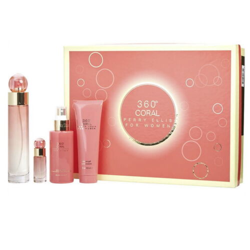 PERRY ELLIS GIFT/SET CORAL PERRY ELLIS 4 PCS. INCLUDES 3.4 FL By PERRY ELLIS For WOMEN (Fragrance)
