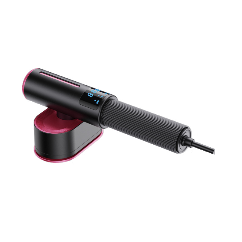 Handheld Steam Garment Steamer With A Rotary Temperature Display For Ironing