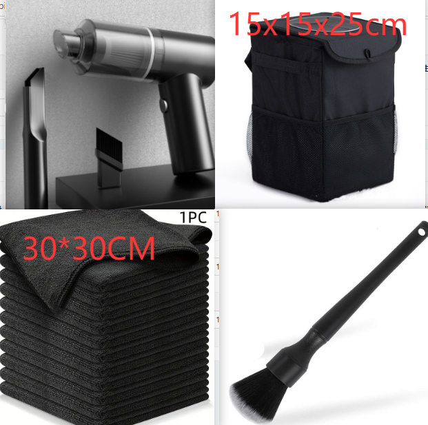  Wireless Car Vacuum Cleaner Portable Handheld High-power Vacuum Cleaner For Car Home Office Keyboard Cleaning