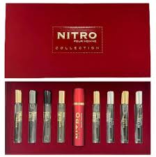 DUMONT DUMONT NITRO COLLECTION 8PC SET (8X10ML)(BLACK,GREEN,INTENSE,PLATINUM,RED,WHITE,BLUE)VIAL By For (Fragrance)