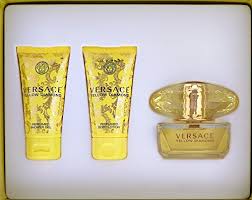 VERSACE GIFT/SET YELLOW DIAMOND 3 PCS. 1. By VERSACE For WOMEN (Fragrance)
