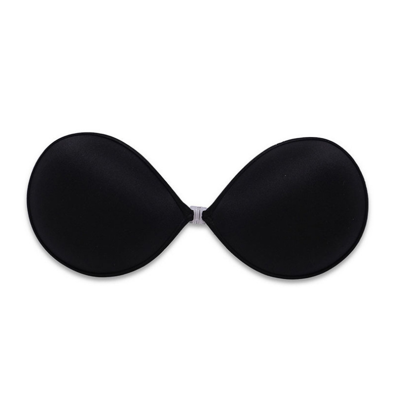  Breathable Seamless Push Up Strapless Invisible One Piece Silicone Bra