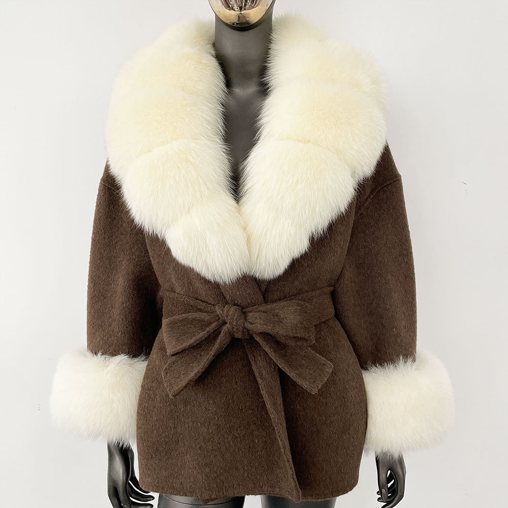 Brown add Off White