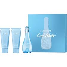 DAVIDOFF GIFT/SET COOL WATER 3 PCS. 3.4 FL By DAVIDOFF For WOMEN (Fragrance)