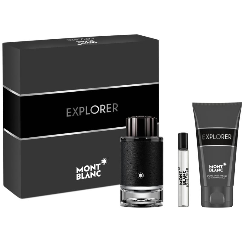 MONT BLANC GIFT/SET MONT BLANC EXPLORER 3 PC : 3.3 EDP + 0.25 EDP MINI + 3.3 SHOWER GEL FOR MEN. DESIGNER:MONT BLAN By MONT BLANC For MEN (Fragrance)