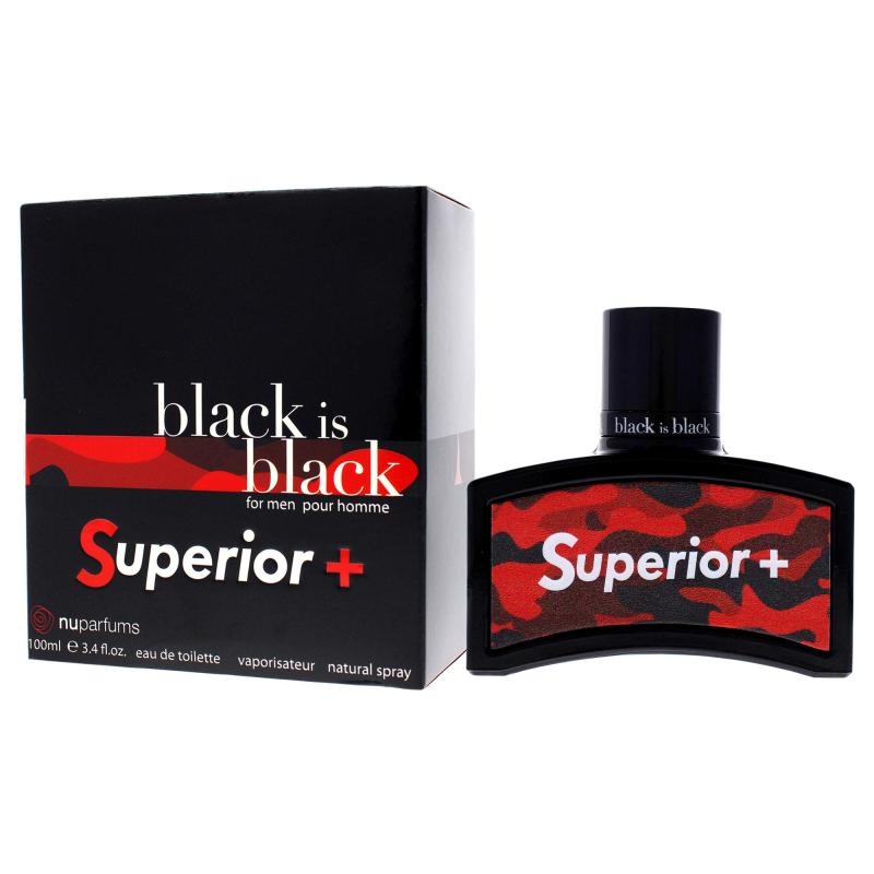 Men Perfume BLACK IS BLACK SUPERIOR BY UNKNOWN By Men Perfume For Men (Fragrance)