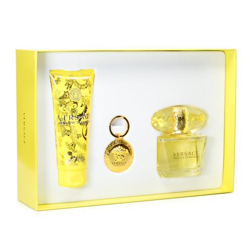 VERSACE GIFT/SET YELLOW DIAMOND 4 PCS. 3.0 FL By VERSACE For WOMEN (Fragrance)