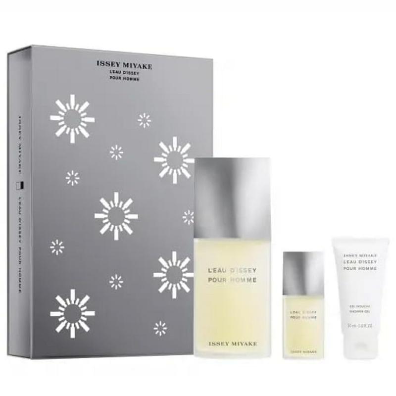 ISSEY MIYAKE GIFT/SET ISSEY MIYAKE 3 PCS. 4.2 FL By ISSEY MIYAKE For MEN (Fragrance)