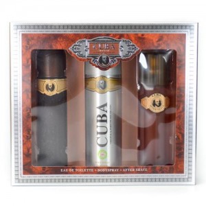 CUBA GIFT/SET GOLD 3 PCS. 3.4 FL By CUBA For MEN (Fragrance)