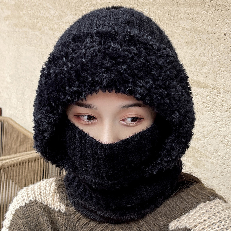  Multifunctional Hat Scarf One-piece Hat Neck Protection Bandana Warm