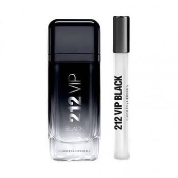 CAROLINA HERRERA 212 VIP BLACK BY CAROLINA HERRERA 10ML EDP SPRAY FOR MEN. DESIGNER:CAROLINA By For Kid (Fragrance)