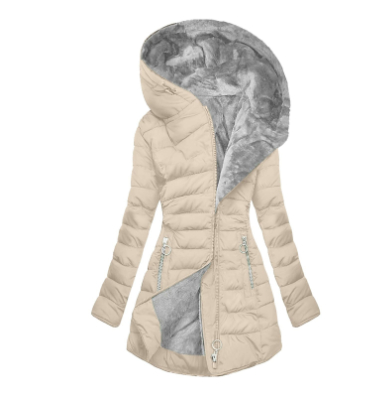 Apricot gray background