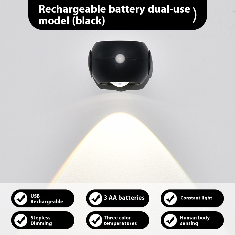 Infrared Sensor Lamp Wireless Sunset Light Aisle Corridor