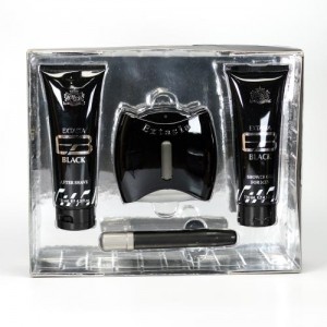 NEW BRAND GIFT/SET EXTASIA BLACK 4 PCS. 3.3 FL By NEW BRAND For MEN (Fragrance)