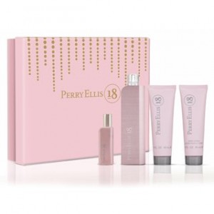 PERRY ELLIS GIFT/SET PERRY 18 4 PCS. 3.4 FL By PERRY ELLIS For Women (Fragrance)