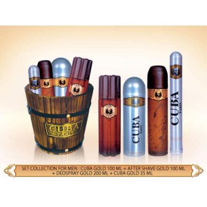 CUBA GIFT/SET CUBA 4 PCS. 3.4 FL By CUBA For MEN (Fragrance)