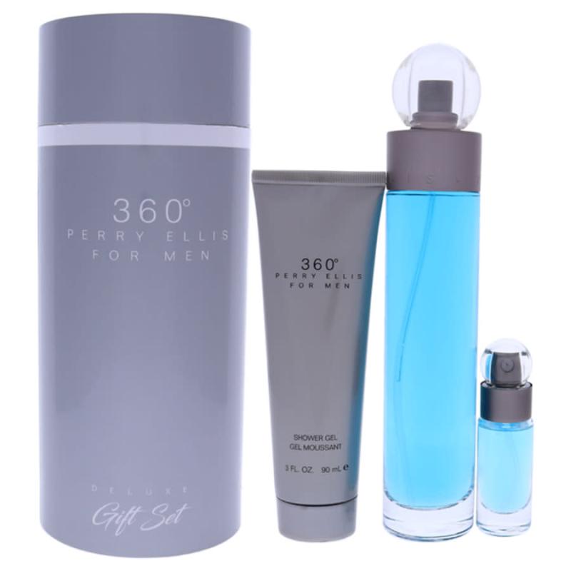 PERRY ELLIS GIFT/SET 360 3 PCS. 3. By PERRY ELLIS For Men (Fragrance)