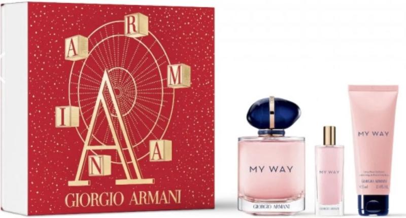 GIORGIO ARMANI GIFT/SET ARMANI MY WAY 3 PCS. 3.0 EDP + 10 ML MIN + 1.7 B/L FOR WOMEN. DESIGNER:GIORGIO ARMAN By GIORGIO ARMANI For WOMEN (Fragrance)