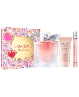 LANCOME GIFT/SET LA VIE EST BELLE 3 PCS. : 3.4 EAU DE PARFUM SPRAY + 1.6 BODY LOTION + 0.06 MASCARA WOMEN. DESIGNER:LANCOM By LANCOME For WOMEN (Fragrance)