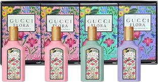 GUCCI GIFT/SET GUCCI 4 PCS. 5ML BLOOM EDP + 2 X 5ML FLORA GORGEOUS GARDENIA FOR WOMEN. DESIGNER:GUCC By GUCCI For WOMEN (Fragrance)