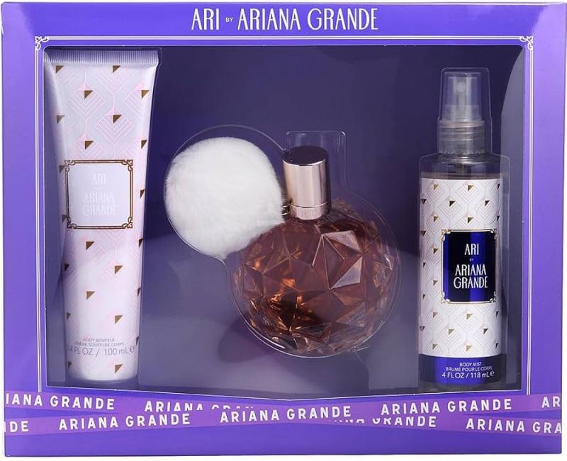 ARIANA GRANDE GIFT/SET ARI ARIANA GRANDE 3 PCS. 100ML EDP SPRAY + 100ML BODY CREAM + 118ML BODY MIST W. DESIGNER:ARIANA GRAND By ARIANA GRANDE For Women (Fragrance)