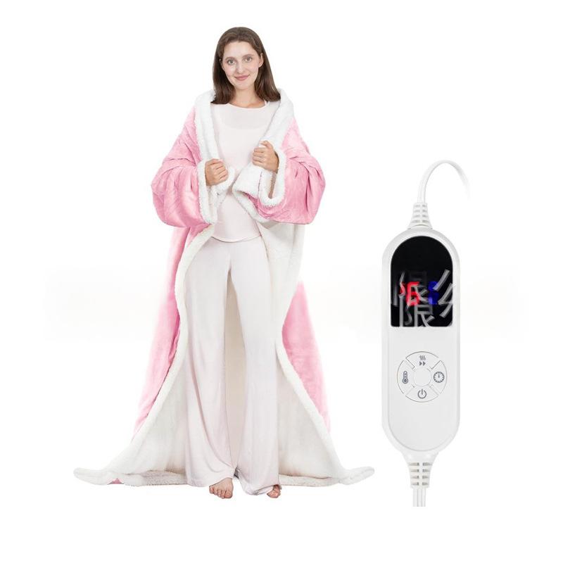 Electric Heated Wearable Blanket Shawl Controller With Smart Temperature Control