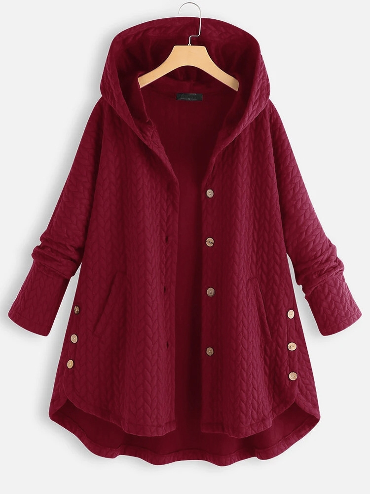  Button-down coat
