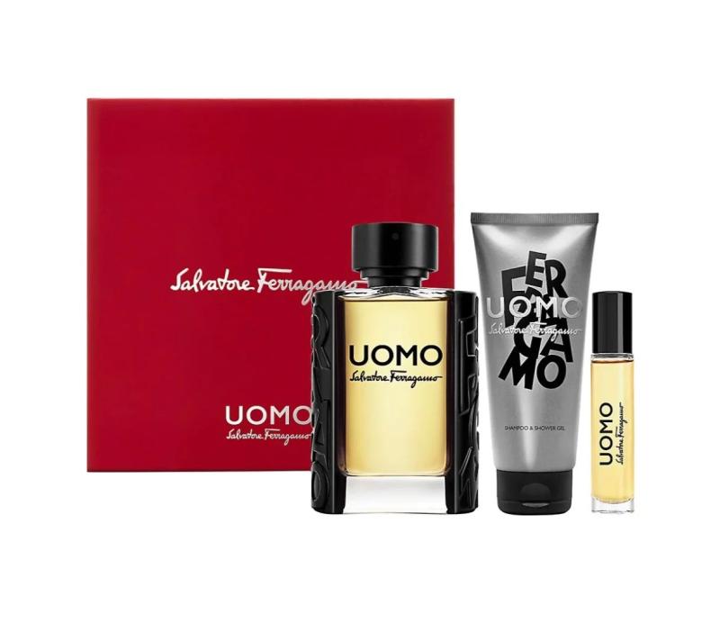 SALVATORE FERRAGAMO UOMO BY SALVATORE FERRAGAMO 3 PCS. SET: By For Kid (Fragrance)