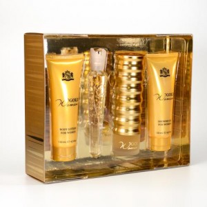 NEW BRAND GIFT/SET GOLD BY NEW BRAND 4 PCS WOMEN. DESIGNER:NEW BRAN By NEW BRAND For WOMEN (Fragrance)